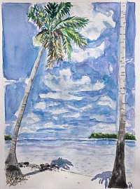 Île de Maupiti, Polynésie Francaise.