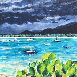 Orage à Porto Pollo